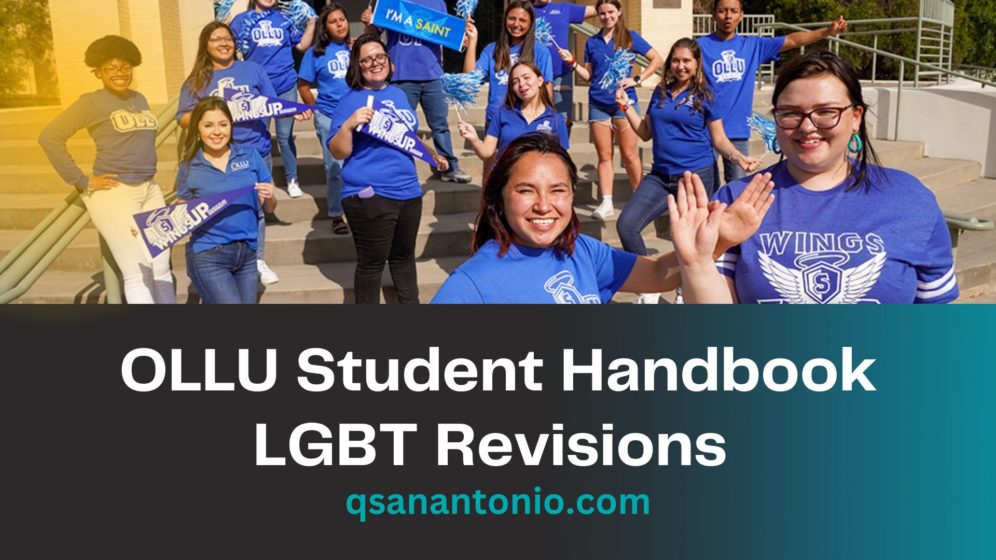 OLLU Student Handbook LGBT Revisions